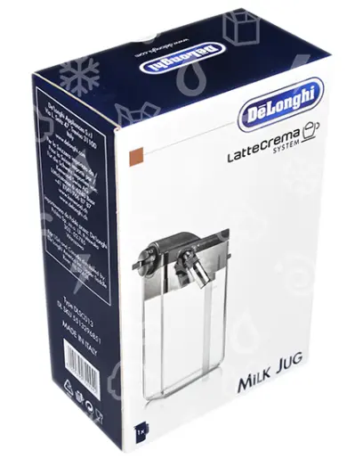 karafa na mléko pro kávovary DeLonghi ECAM, DLSC013, kompletní